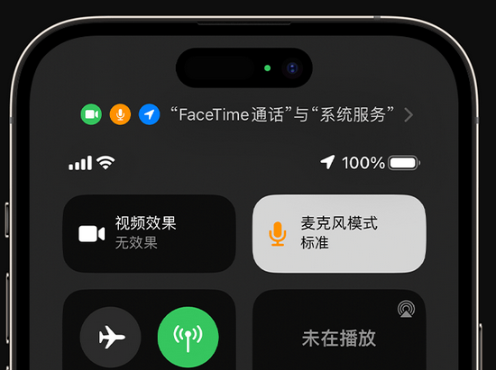 珙县苹果授权维修网点分享iPhone在通话时让你的声音更清晰 