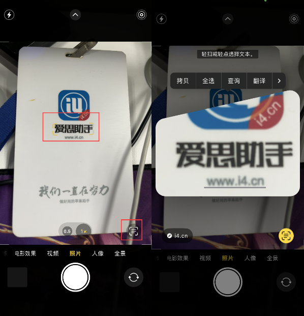 珙县苹果手机维修分享升级iOS 16后如何通过相机翻译文本 