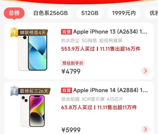 珙县苹果14维修分享iPhone14配置不如同价位的安卓还能大卖 