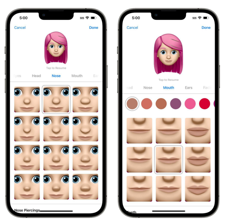 珙县苹果手机维修分享​iOS 16中的拟我表情有了哪些变化和升级 